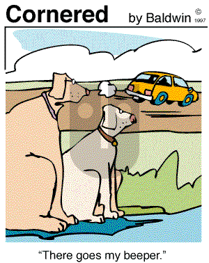 Cornered on Tuesday October 21, 1997 Comic Strip