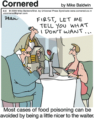 Cornered on Thursday April 23, 2009 Comic Strip