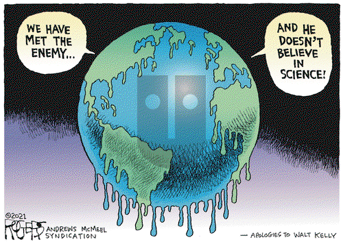 Rob Rogers on Wednesday April 21, 2021 Comic Strip