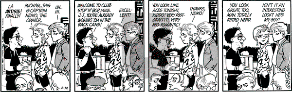 Doonesbury on Friday February 14, 1986 Comic Strip
