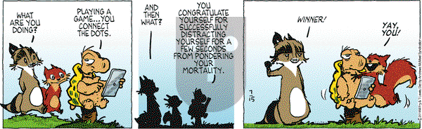 Over the Hedge on Monday July 15, 2019 Comic Strip