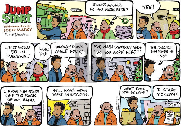 JumpStart on Sunday November 9, 2014 Comic Strip