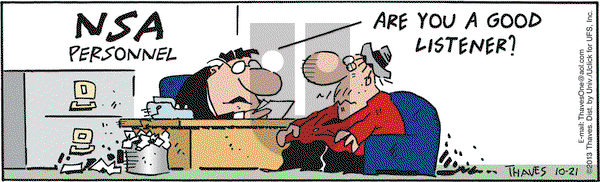 Frank and Ernest on Monday October 21, 2013 Comic Strip