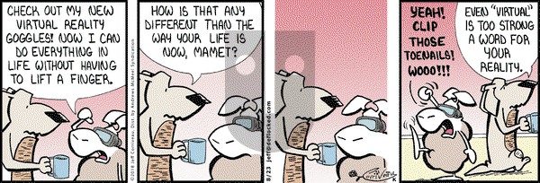 DeFlocked on Thursday August 23, 2018 Comic Strip
