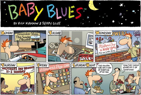 Baby Blues on Sunday May 8, 2005 Comic Strip