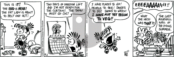 Heart of the City on Tuesday September 2, 2003 Comic Strip
