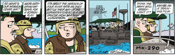 Doonesbury - Thursday October 9, 2003 Comic Strip