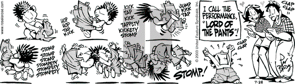 Rose is Rose on Monday July 28, 2003 Comic Strip