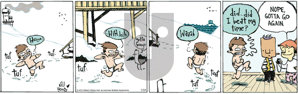 Wallace the Brave on Thursday January 31, 2019 Comic Strip