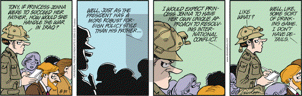 Doonesbury on Thursday August 31, 2006 Comic Strip