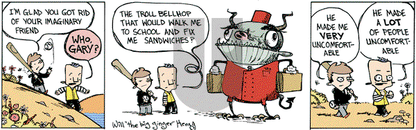 Wallace the Brave on Friday September 23, 2016 Comic Strip