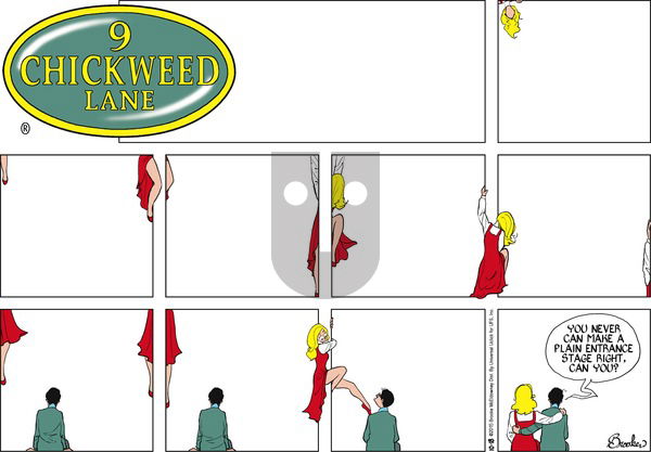 9 Chickweed Lane on Sunday October 18, 2015 Comic Strip