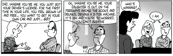 Luann on Friday May 18, 2001 Comic Strip