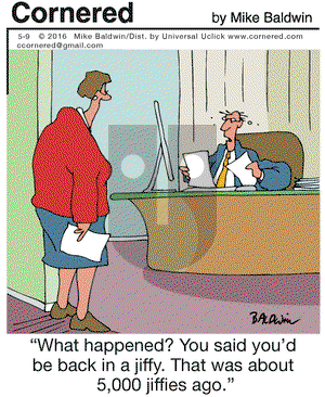 Cornered on Monday May 9, 2016 Comic Strip