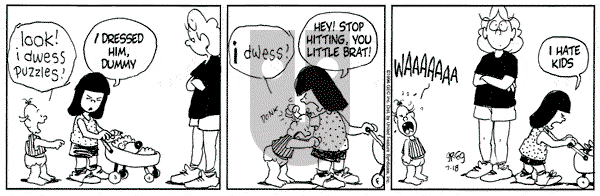 Luann on Thursday July 18, 1996 Comic Strip