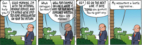 Pearls Before Swine on Wednesday April 9, 2014 Comic Strip