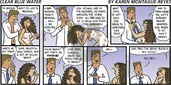 Clear Blue Water on Sunday November 12, 2006 Comic Strip