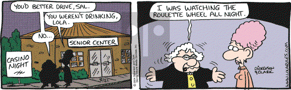 Lola on Saturday August 21, 2004 Comic Strip