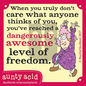 Aunty Acid on Thursday April 13, 2017 Comic Strip