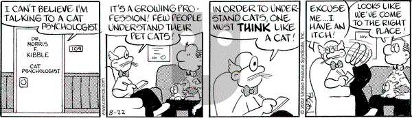 Drabble on Thursday August 22, 2002 Comic Strip