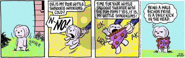 Pooch Cafe on Wednesday October 22, 2003 Comic Strip