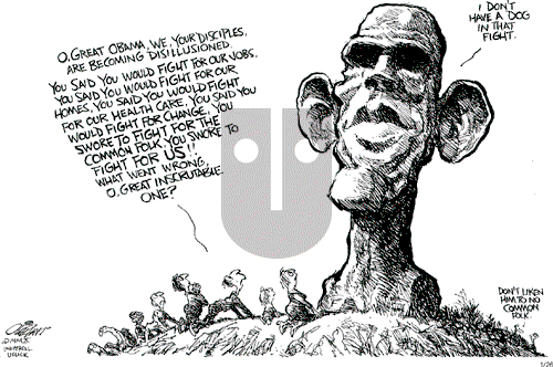 Pat Oliphant on Tuesday January 26, 2010 Comic Strip