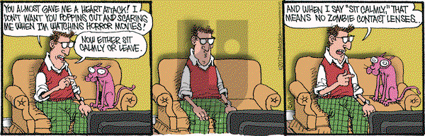 Monty on Tuesday October 10, 2017 Comic Strip