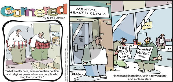 Cornered on Sunday May 21, 2006 Comic Strip