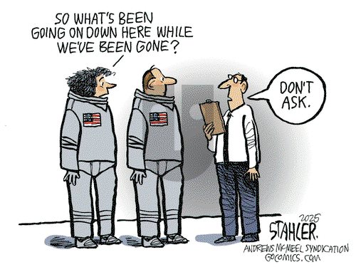 Jeff Stahler on Thursday March 20, 2025 Comic Strip