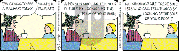 The Born Loser on Friday October 23, 2015 Comic Strip
