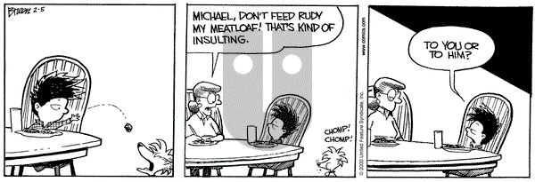 Grand Avenue on Saturday February 5, 2000 Comic Strip