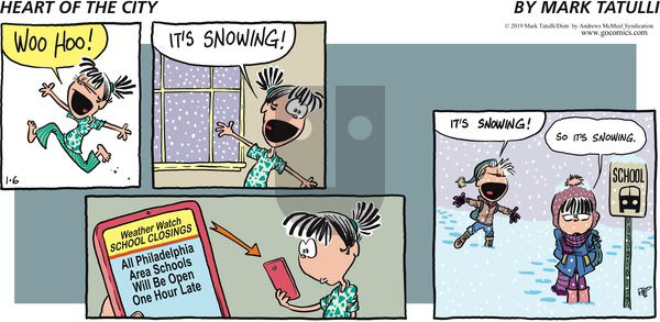 Heart of the City on Sunday January 6, 2019 Comic Strip