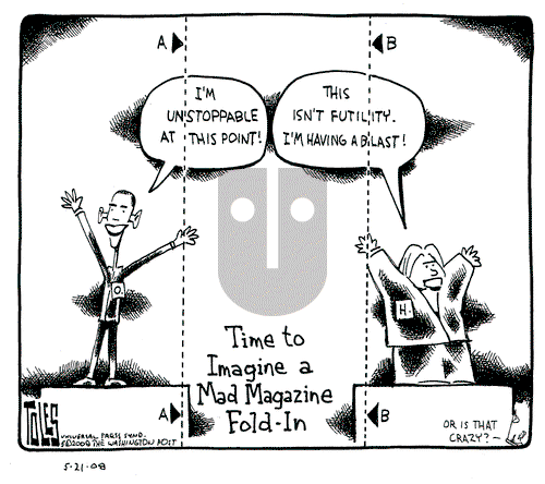 Tom Toles on Wednesday May 21, 2008 Comic Strip