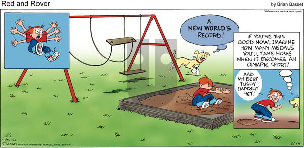 Red and Rover on Sunday May 23, 2021 Comic Strip