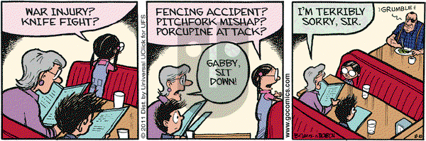 Grand Avenue on Wednesday August 10, 2011 Comic Strip