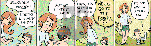 Wallace the Brave on Monday August 12, 2019 Comic Strip