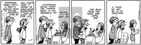 Doonesbury on Thursday March 16, 1972 Comic Strip