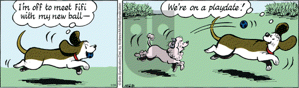 Fred Basset on Tuesday February 28, 2017 Comic Strip