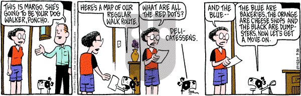 Pooch Cafe on Tuesday September 30, 2003 Comic Strip