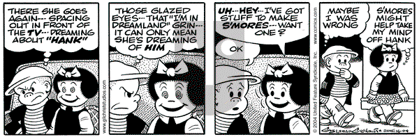 Nancy on Wednesday June 16, 2004 Comic Strip