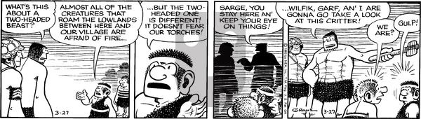 Alley Oop on Thursday March 27, 1980 Comic Strip