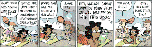 Wallace the Brave on Saturday July 26, 2025 Comic Strip