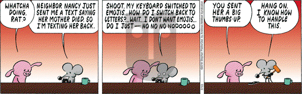 Pearls Before Swine on Tuesday July 10, 2018 Comic Strip