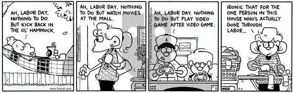 FoxTrot on Monday September 7, 1998 Comic Strip