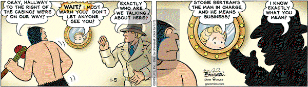 Alley Oop on Monday January 5, 2015 Comic Strip