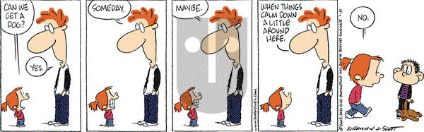 Baby Blues on Saturday January 31, 2009 Comic Strip