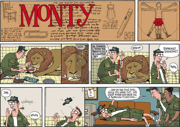 Monty on Sunday May 19, 2013 Comic Strip