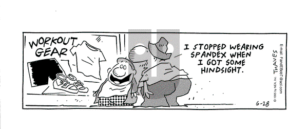 Frank and Ernest on Wednesday June 28, 1995 Comic Strip