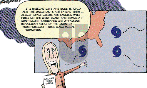 Robert Ariail on Tuesday October 15, 2024 Comic Strip