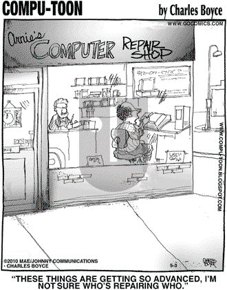 Compu-toon on Monday May 3, 2010 Comic Strip